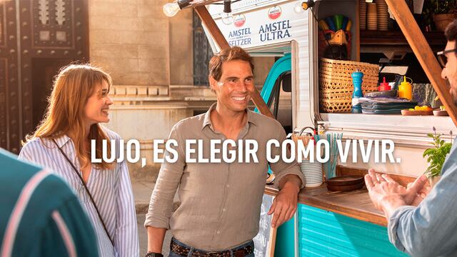 Amstel ULTRA y Rafael Nadal estrenan “Elegir cómo vivir”: una campaña sobre los verdaderos lujos