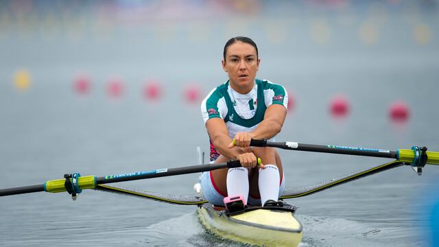 Kenia Lechuga, en los Juegos Olímpicos de París 2024.