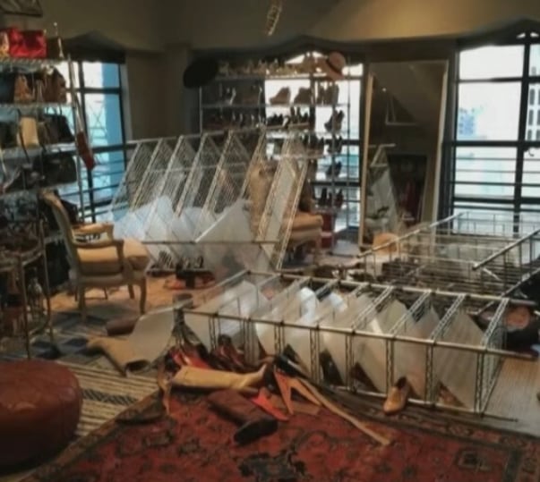 Armario que presuntamente habría destruido Johnny Depp