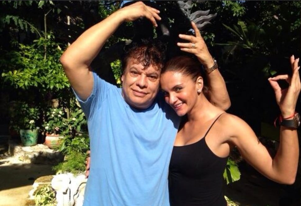 Mariana Seoane y Juan Gabriel