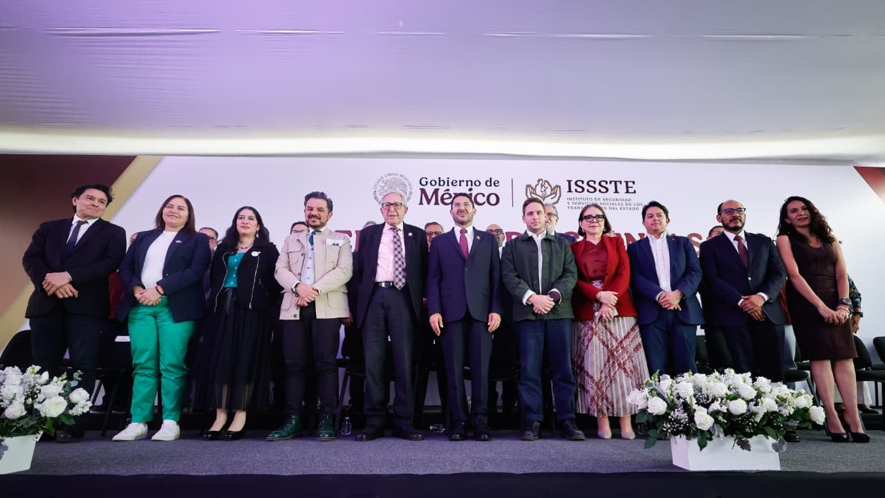 Martí Batres presenta 100 logros en su primer año frente al ISSSTE