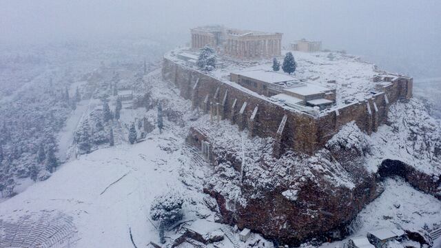 Nevada en Acrópolis de Atenas