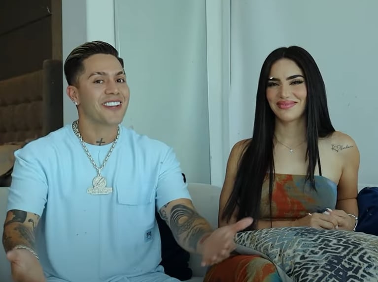 Juan de Dios Pantoja y Kimberly Loaiza