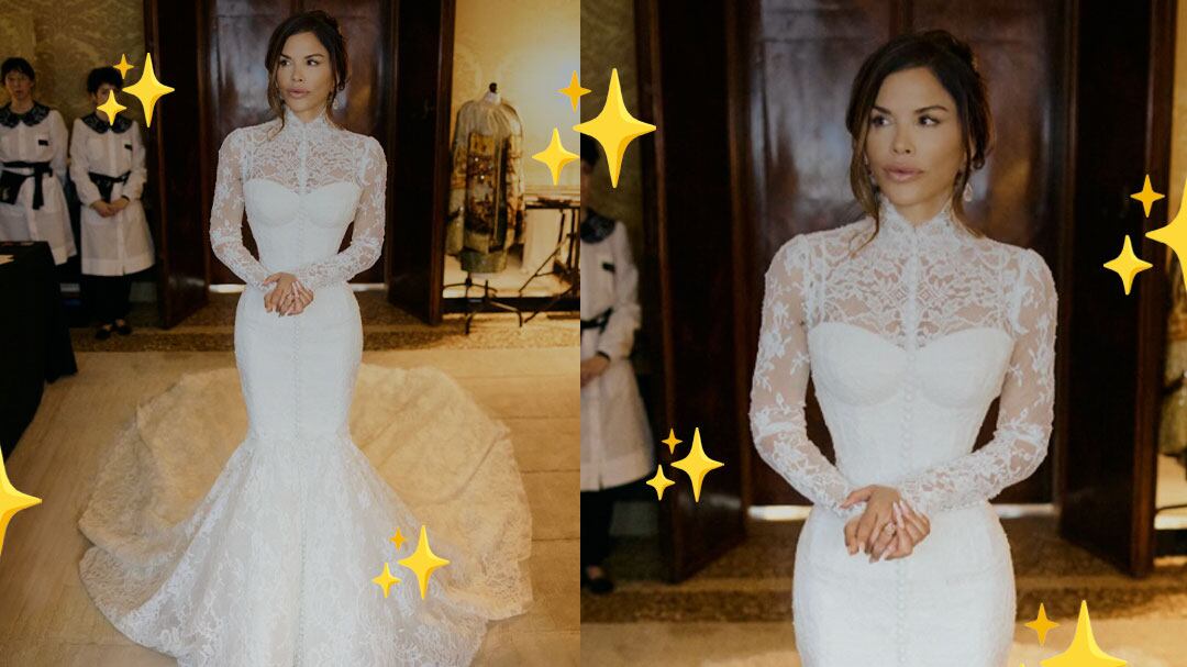 El vestido Dolce & Gabbana usado por Lauren Sánchez para su boda con Jeff Bezos