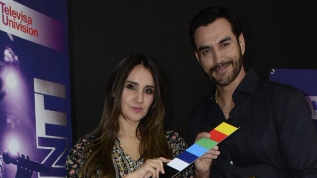 Dulce María y David Zepeda.