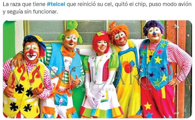 Memes por caída de Telcel