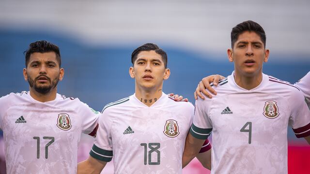 Jesús Corona, Gerardo Arteaga y Edson Álvarez