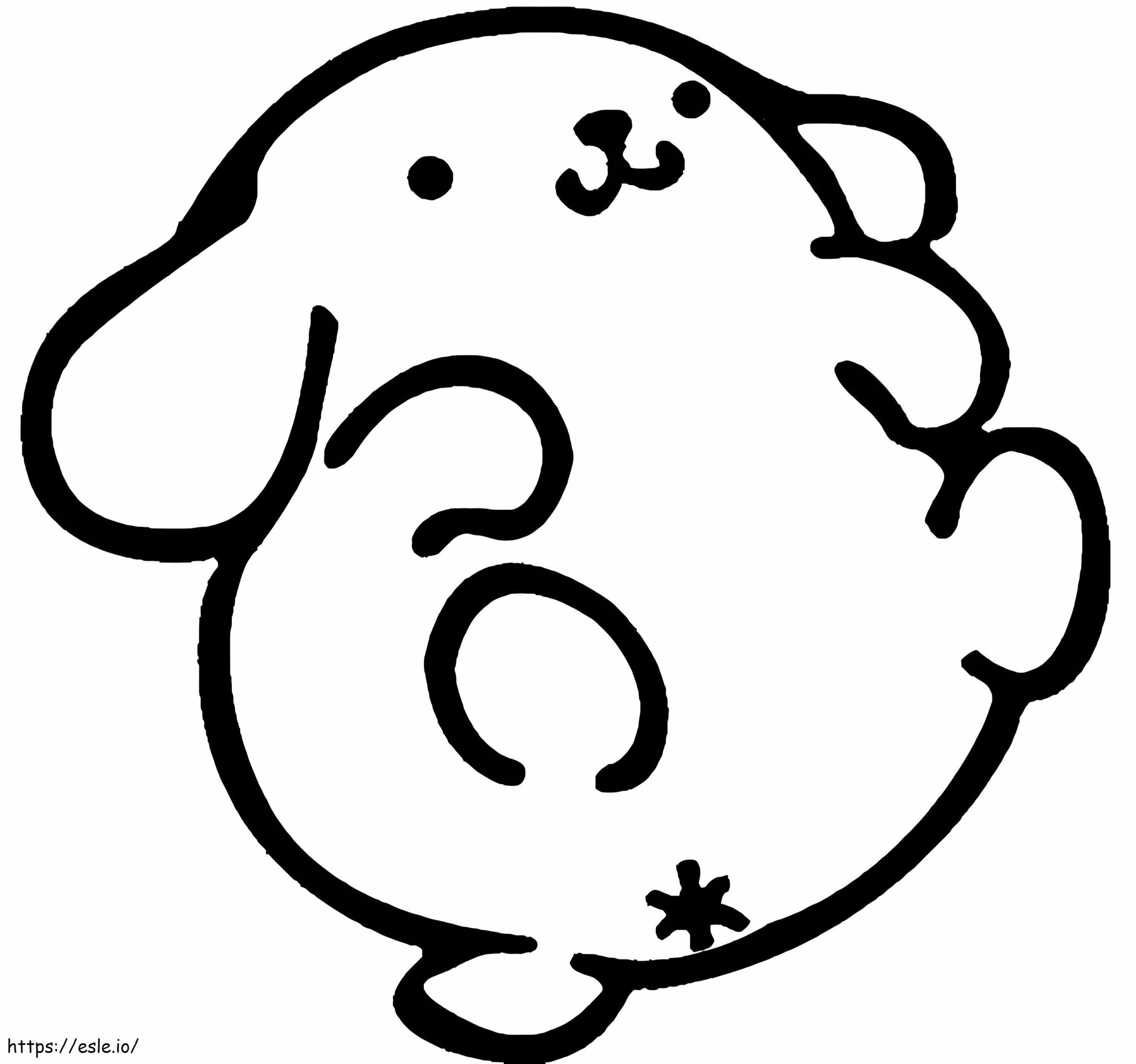 16 dibujos de Pompompurin personaje de sanrio y amigo de Hello Kitty