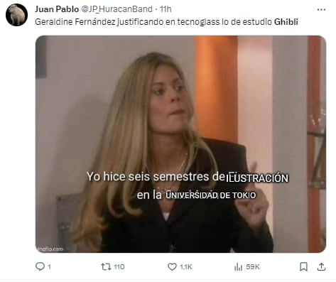 Memes de Geraldine Fernández, diseñadora que no trabajó para Studio Ghibli en El niño y la garza