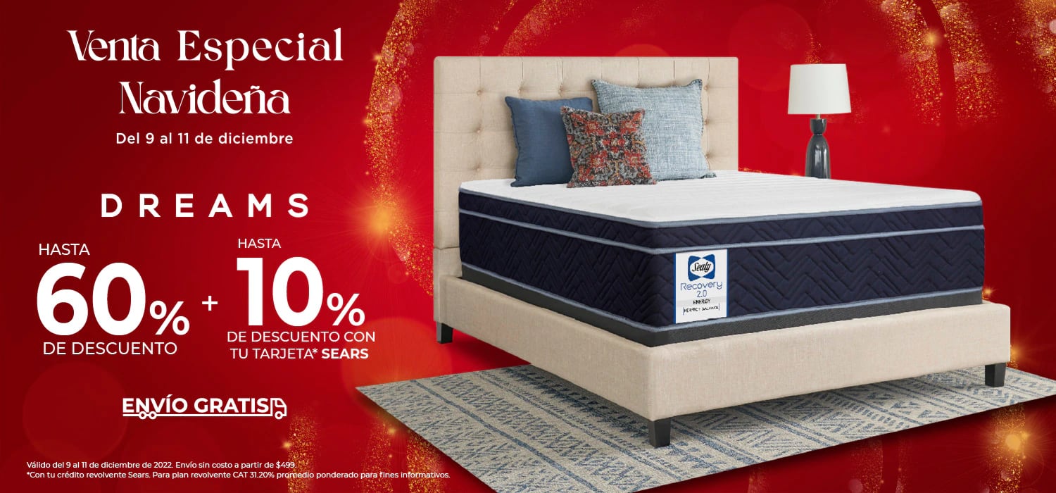 Venta navideña 2022 en Sears, 3 días de  las mejores ofertas