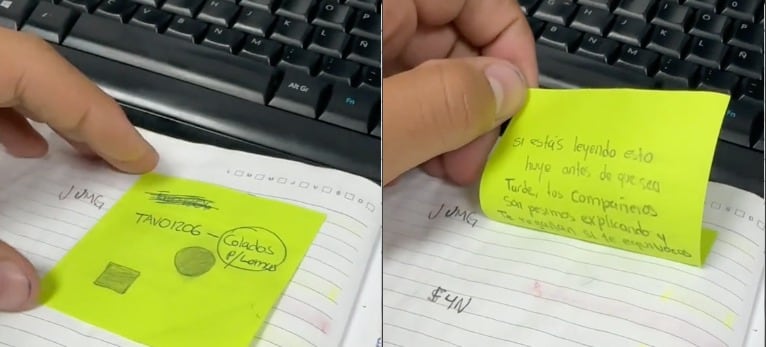 Aterrador mensaje expone trabajo tóxico