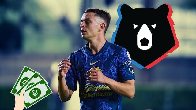 Álvaro Fidalgo del Club América en la mira del futbol ruso.