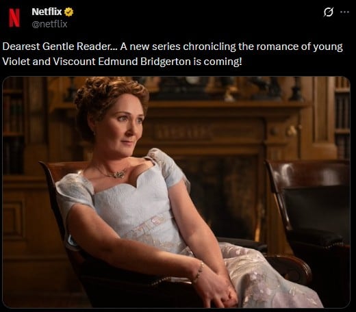 Lady Violet tendrá su propia serie: Netflix prepara un spin-off de Bridgerton