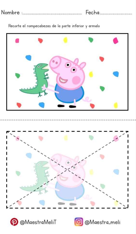 Actividades de George Pig