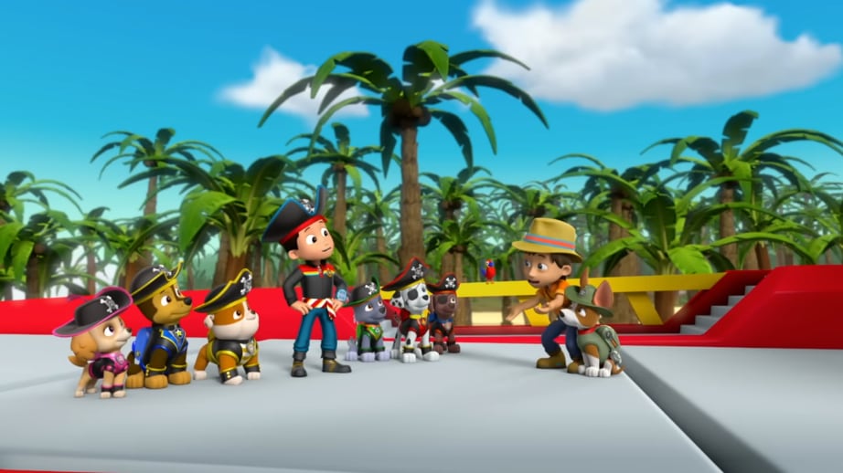 Paw Patrol y animales hipnotizados