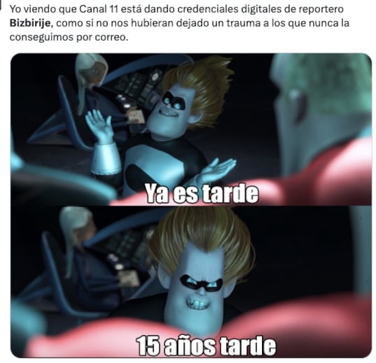 Los memes de la credencial Bizbirije sanan el trauma generacional