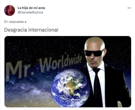 Daniela Rodrice celebra ser una desgracia internacional.