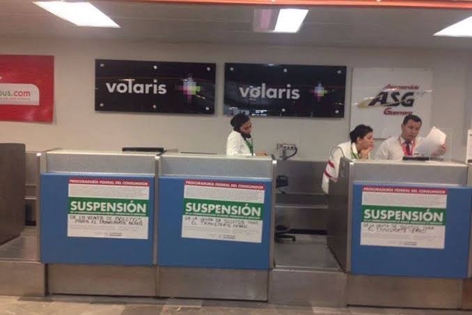 Sellos de suspensión a Volaris