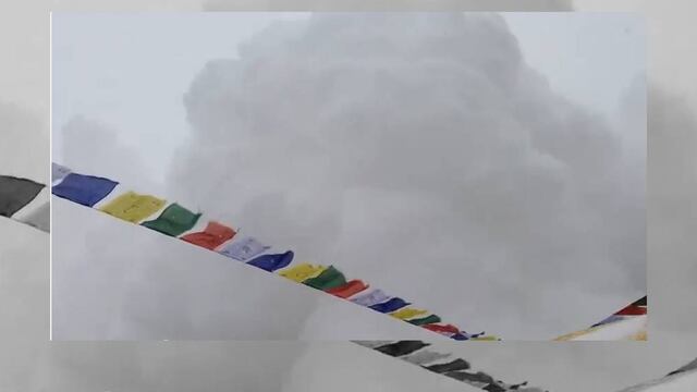Avalancha en el Everest