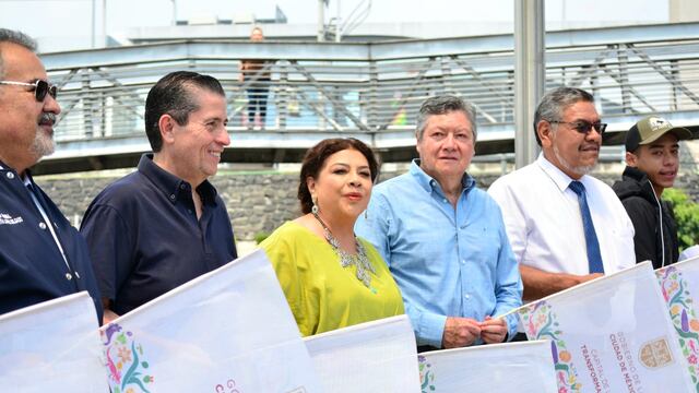 Giovani Gutiérrez y Clara Brugada inauguran nuevas unidades del Trolebús