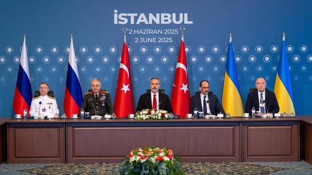 Segunda ronda de negociaciones de delegaciones rusa y ucraniana en Estambul, Turquía
