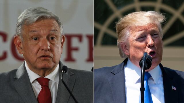 AMLO y Donald Trump