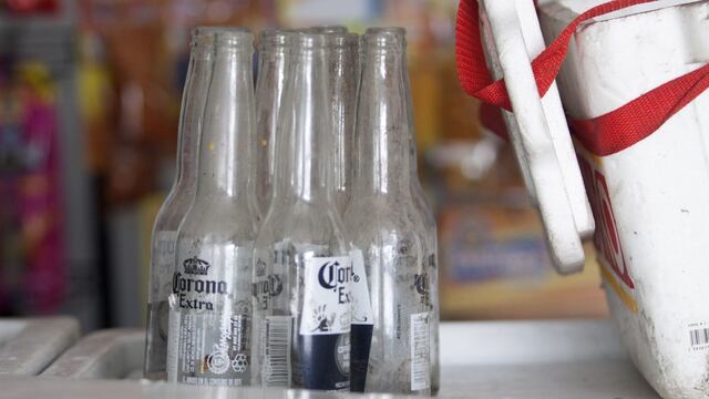 Botellas de cerveza