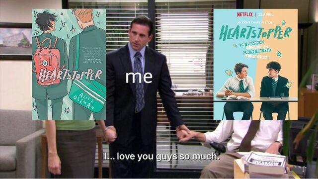 Memes de Heartstopper
