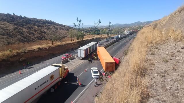 Accidente en la autopista Chamapa-La Venta