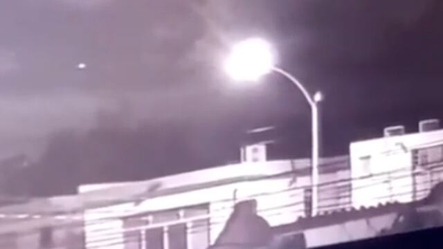 Captan a objeto brillante antes de que se diera incendio en Cerro de La Silla