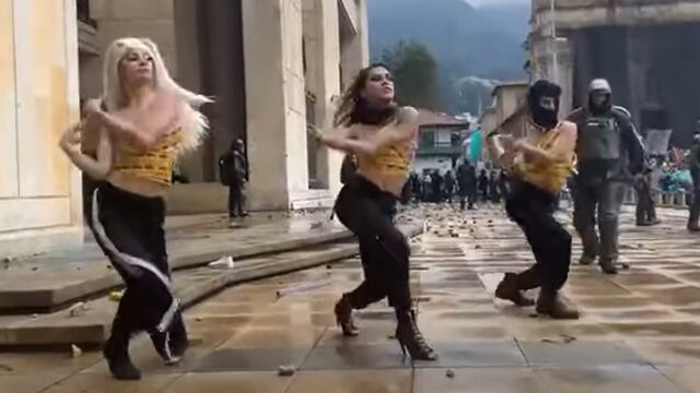 Bailarinas trans en Colombia se vuelven ícono de las manifestaciones