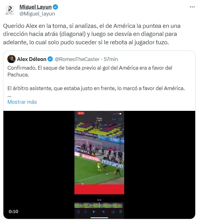 Tweet de Miguel Layún