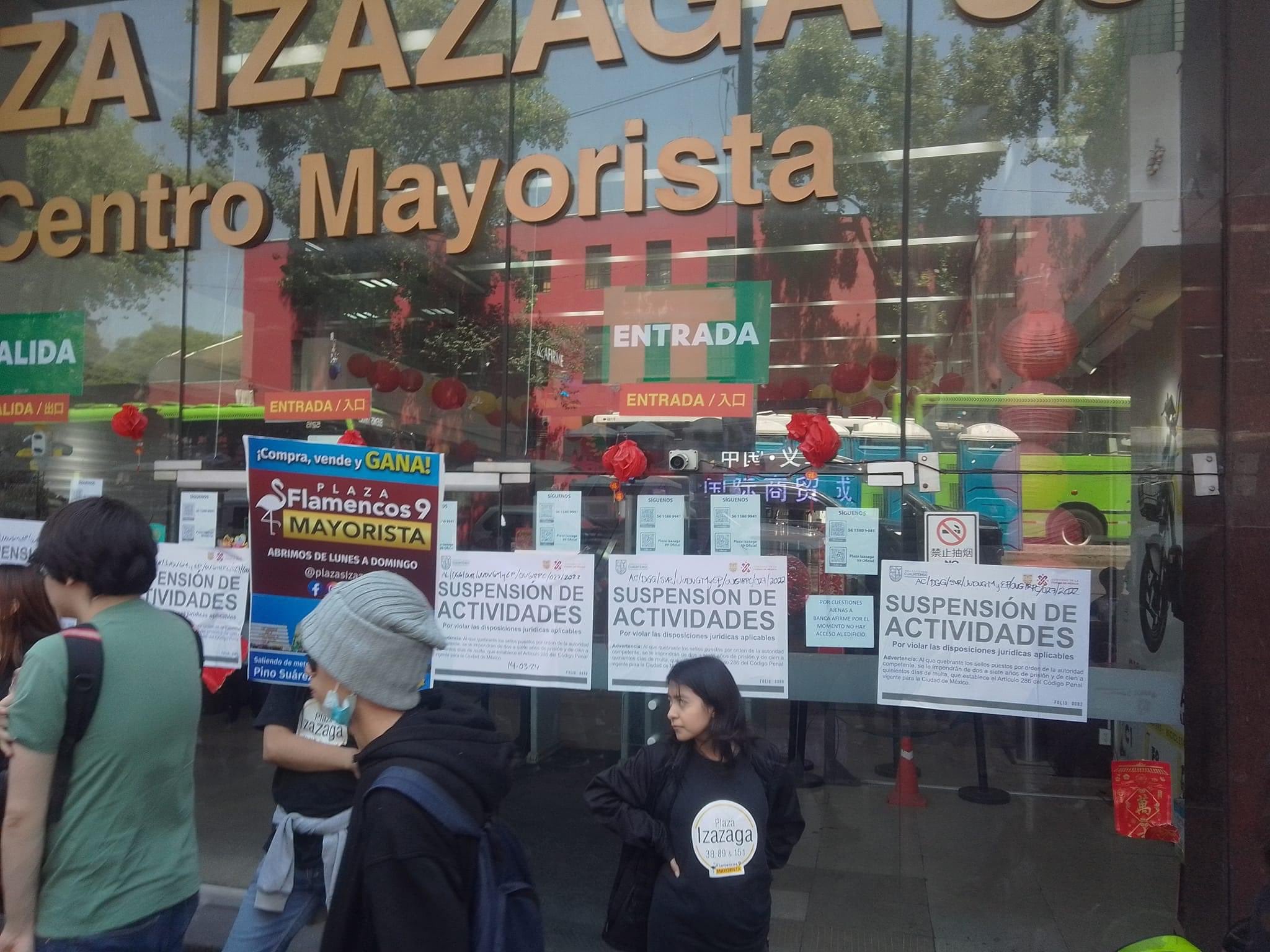 Plaza Izazaga 89 fue clausurada, ¿ya abrió?
