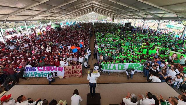 CLAUDIA SHEINBAUM, CANDIDATA A LA PRESIDENCIA DE LA REPÚBLICA POR LA COALICIÓN SIGAMOS HACIENDO HISTORIA