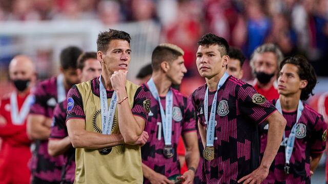 Selección Mexicana tras perder ante EU