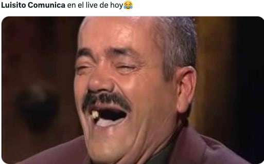 Memes de Luisito Comunica perdiendo los dientes.