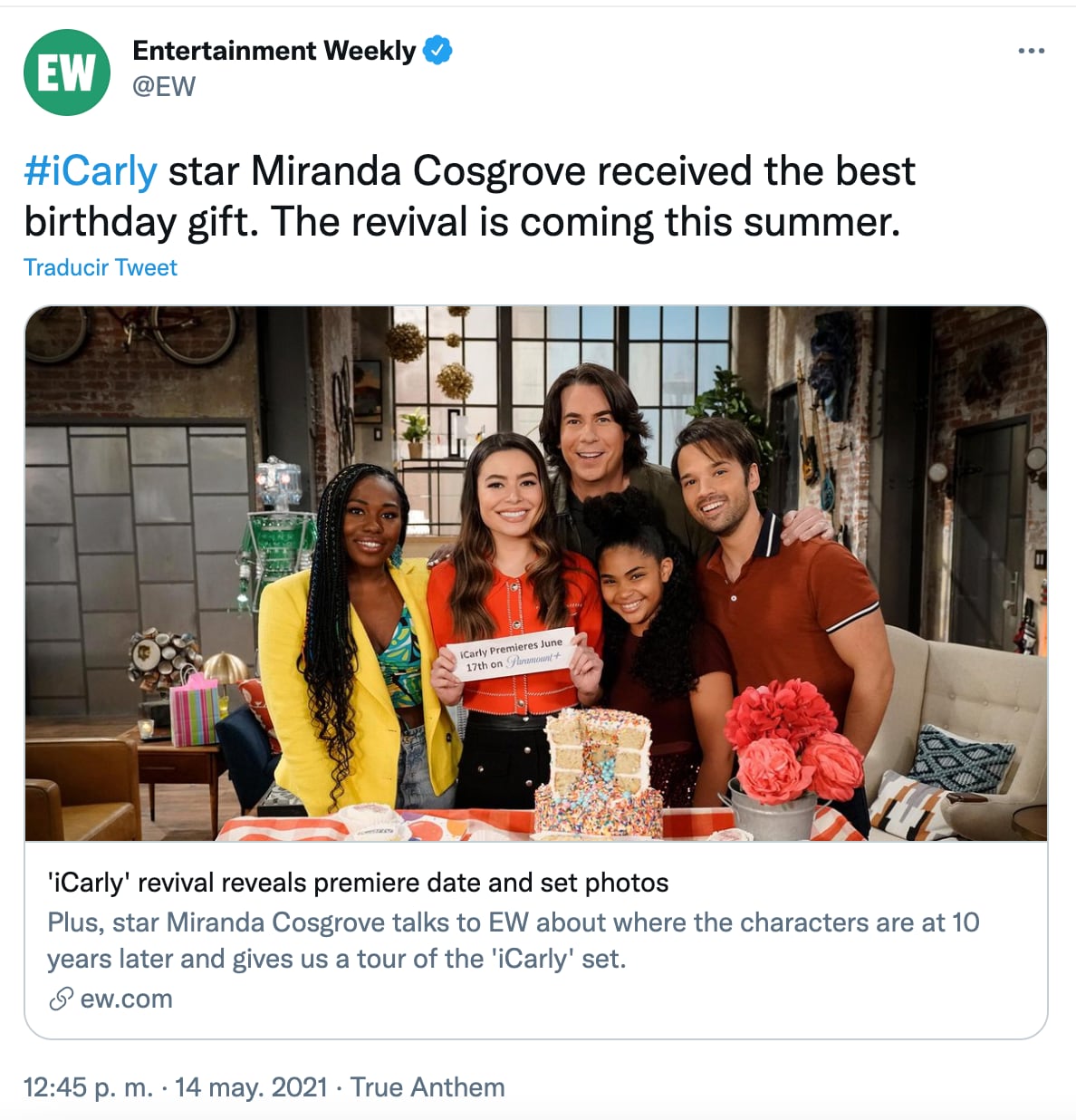 Estreno de iCarly