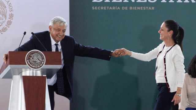 Andrés Manuel López Obrador y Claudia Sheinbaum.