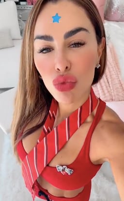 Ninel Conde presume kit de RBD