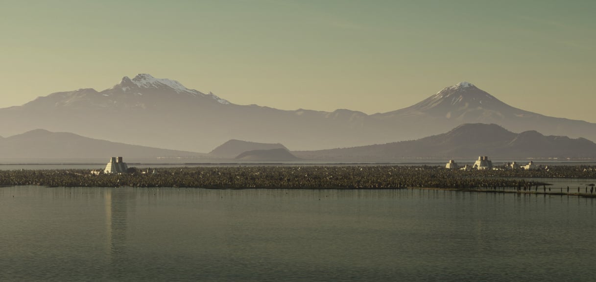 La reconstrucción de Tenochtitlan, el Imperio Azteca, en 3D.