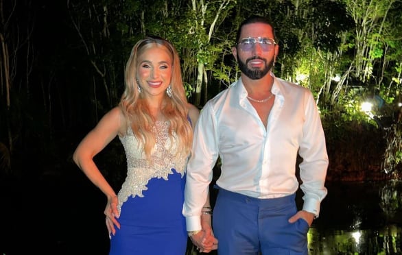 Marcela Mistral y Poncho de Nigris