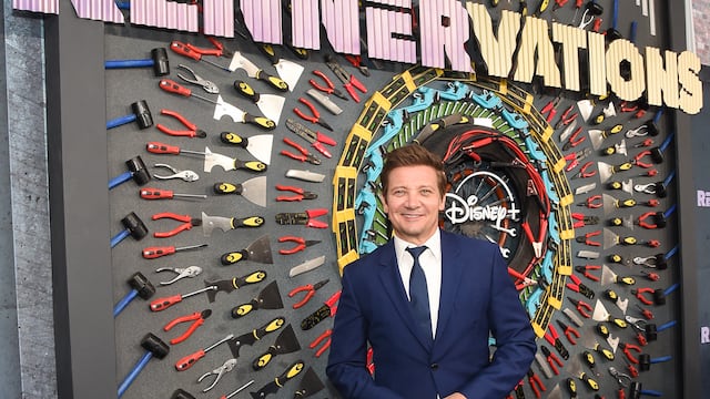 Jeremy Renner en la presentación de Rennervations