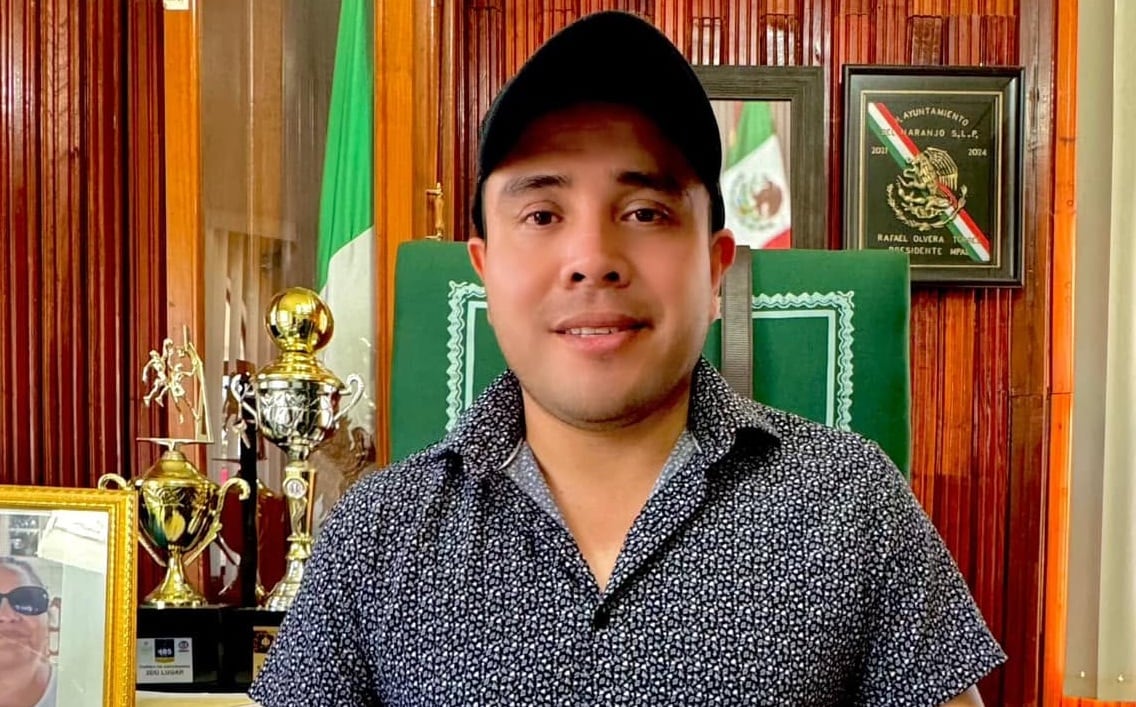 Rafael Olvera Torres, alcalde de El Naranjo, San Luis Potosí