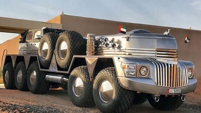 Dhabiyan, la camioneta SUV más grande del mundo.
