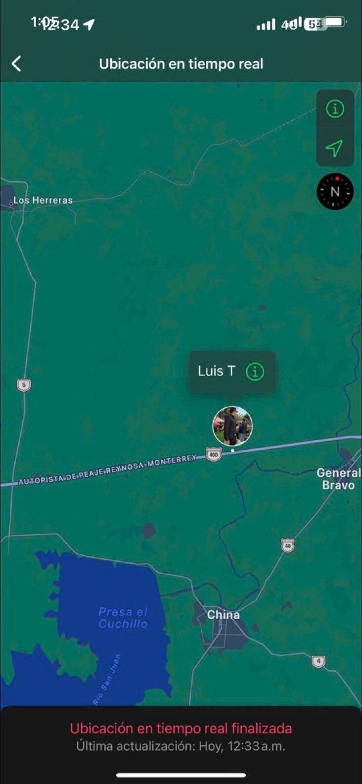 Estadounidense desaparecido en China, Nuevo León