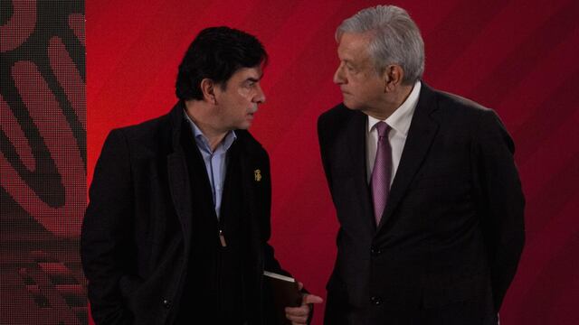 Jesús Ramírez Cuevas y Andrés Manuel López Obrador