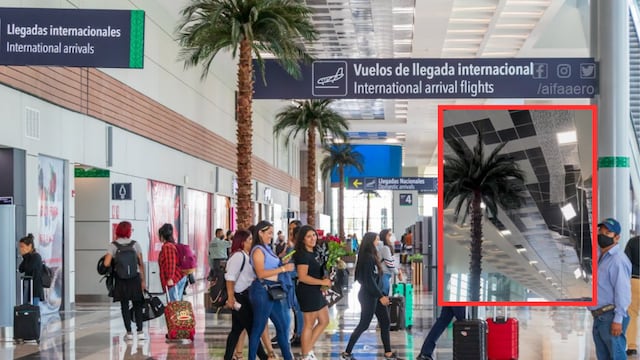 Exhiben caída en llegadas internacionales del AIFA