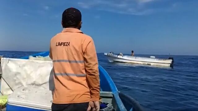 Rescatan a pescador desaparecido en altamar en Colima