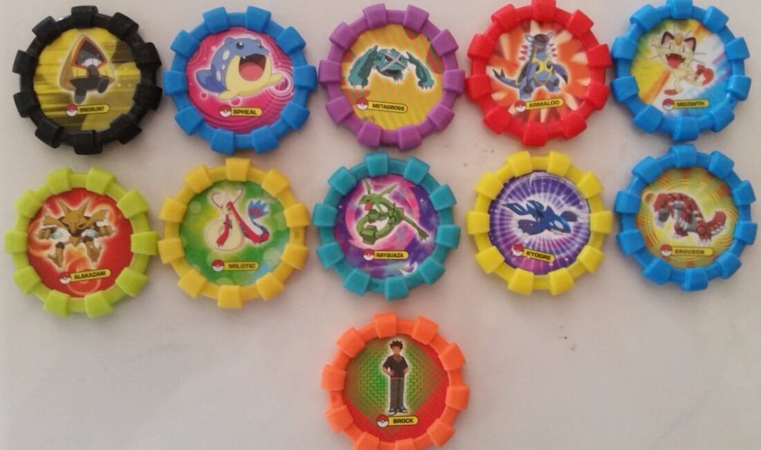 Tazos de Pokémon 4a generación