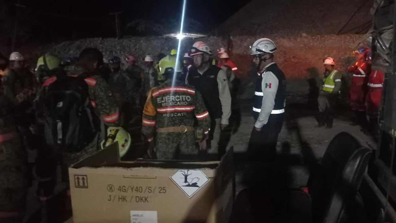 Minero rescatado de mina Santa Fe en El Rosario es dado de alta